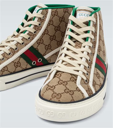 tenis gucci grandes|Gucci tennis 1977 high top.